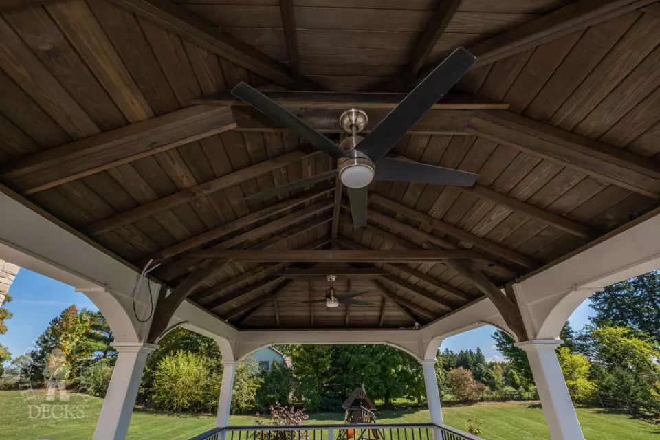 Moisture Shield High Deck with Pavilion in Puslinch
