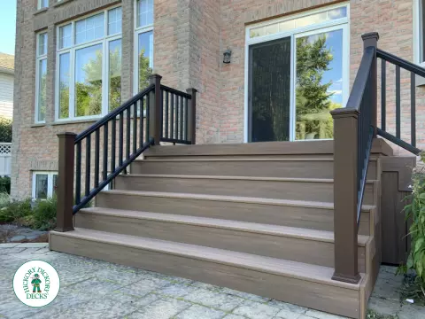 Azek Custom Deck in Ottawa