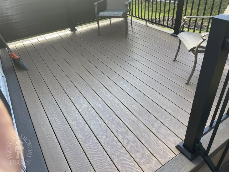 Custom Clubhouse Deck with Privacy Screen in Kanata
