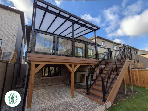 Clubhouse deck and sunroom Cambridge Clubhouse deck and sunroom Cambridge