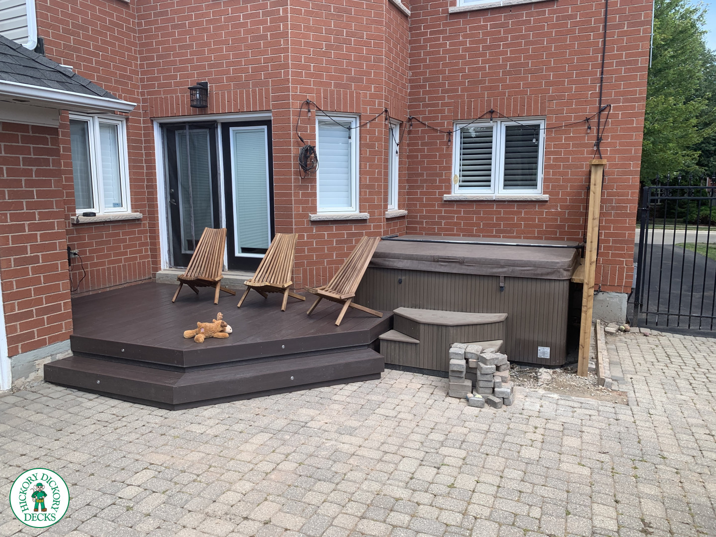 Small Clubhouse Deck in Oakville