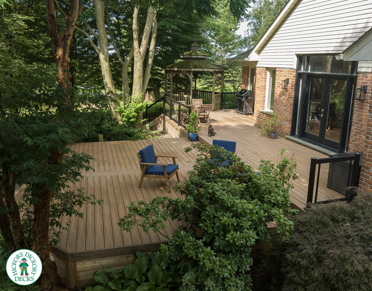 Large TruNorth Tigerwood Deck