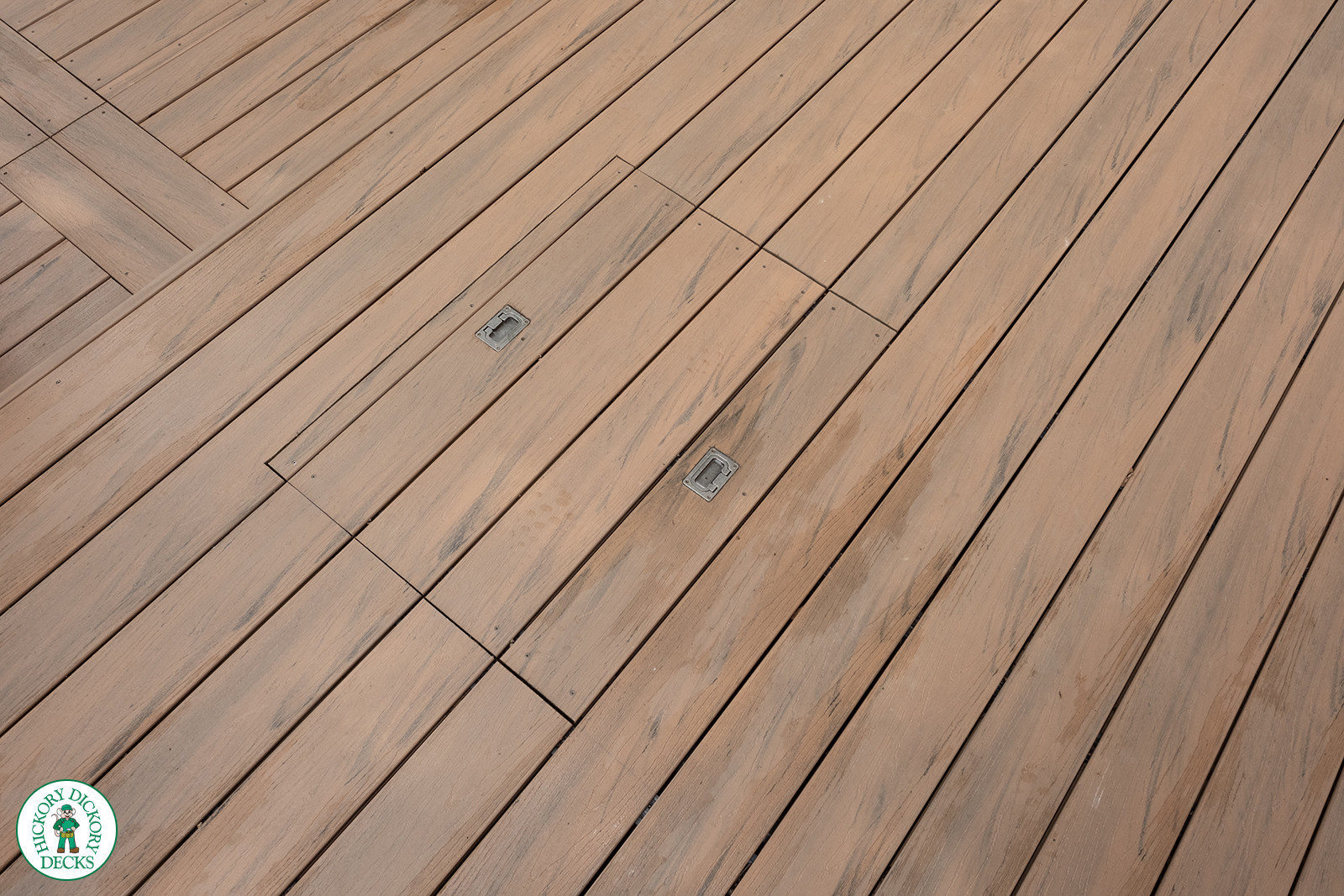 Large TruNorth Tigerwood Deck