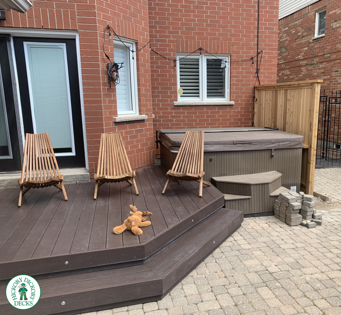 Small Clubhouse Deck in Oakville