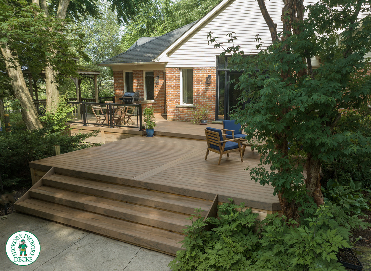 Large TruNorth Tigerwood Deck