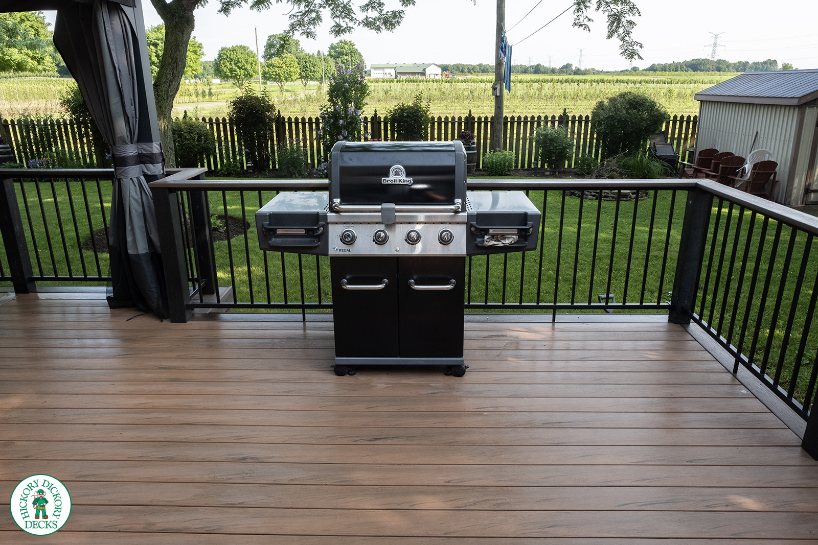 Tigerwood TruNorth Pool Deck