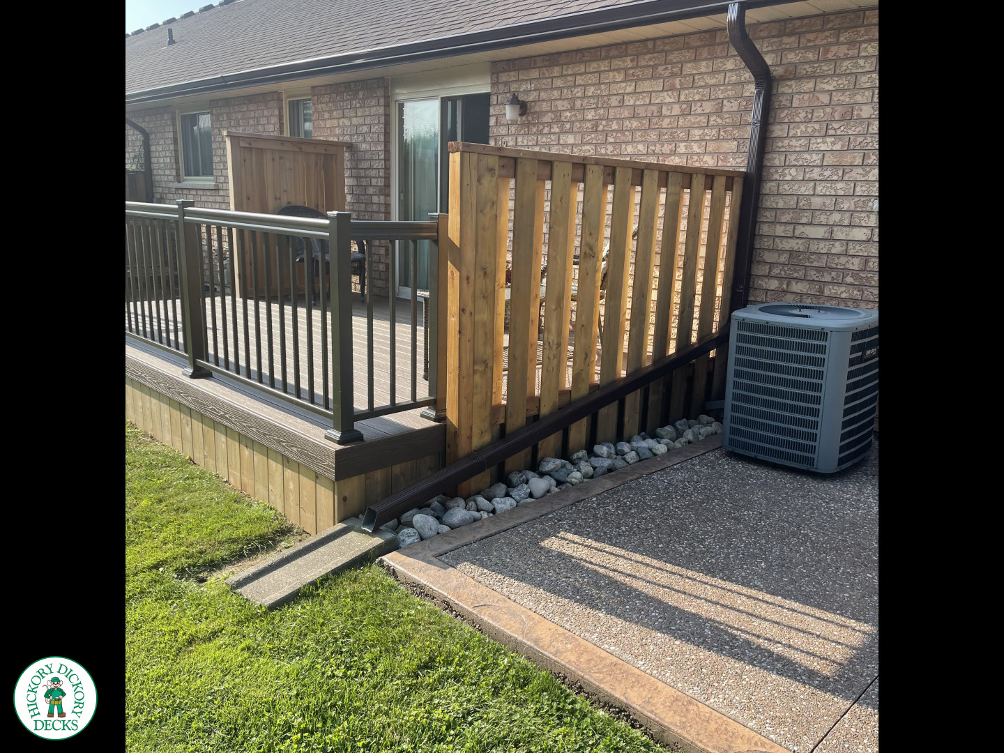 Low FIberon Bungalow Deck
