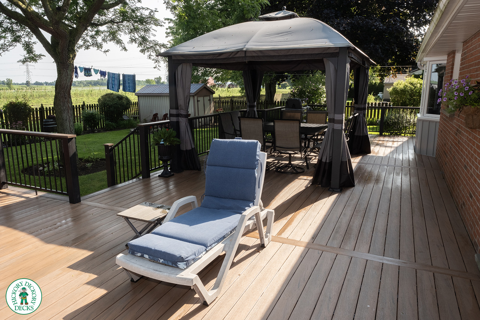 Tigerwood TruNorth Pool Deck
