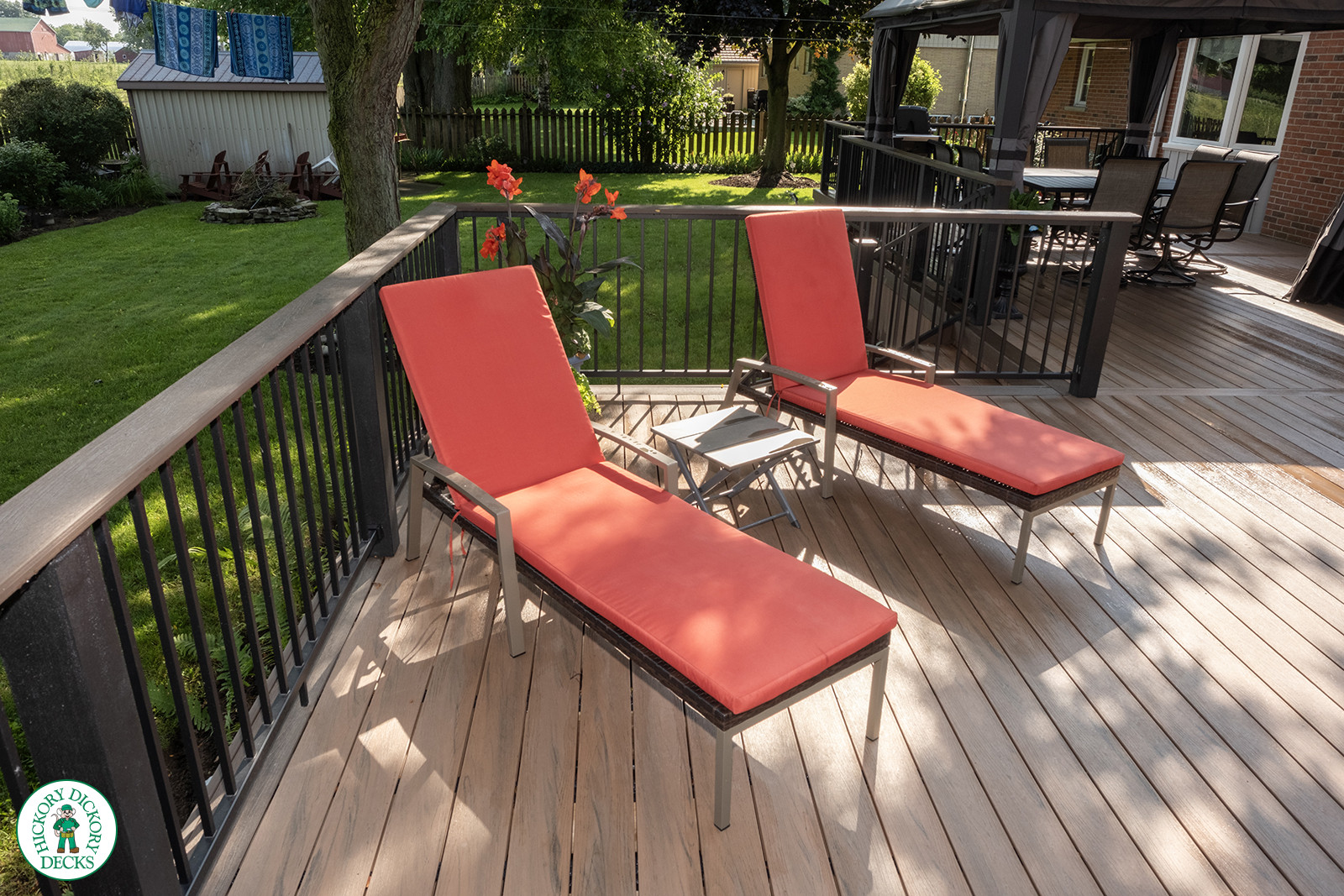 Tigerwood TruNorth Pool Deck