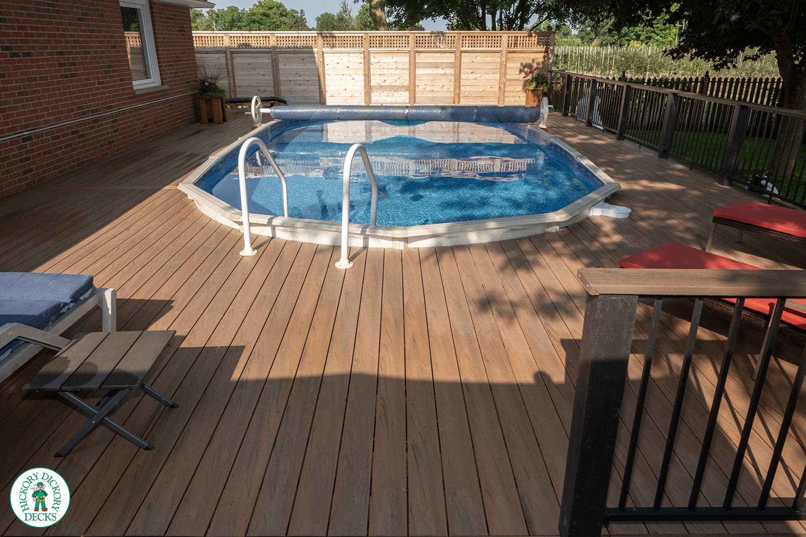 Tigerwood TruNorth Pool Deck