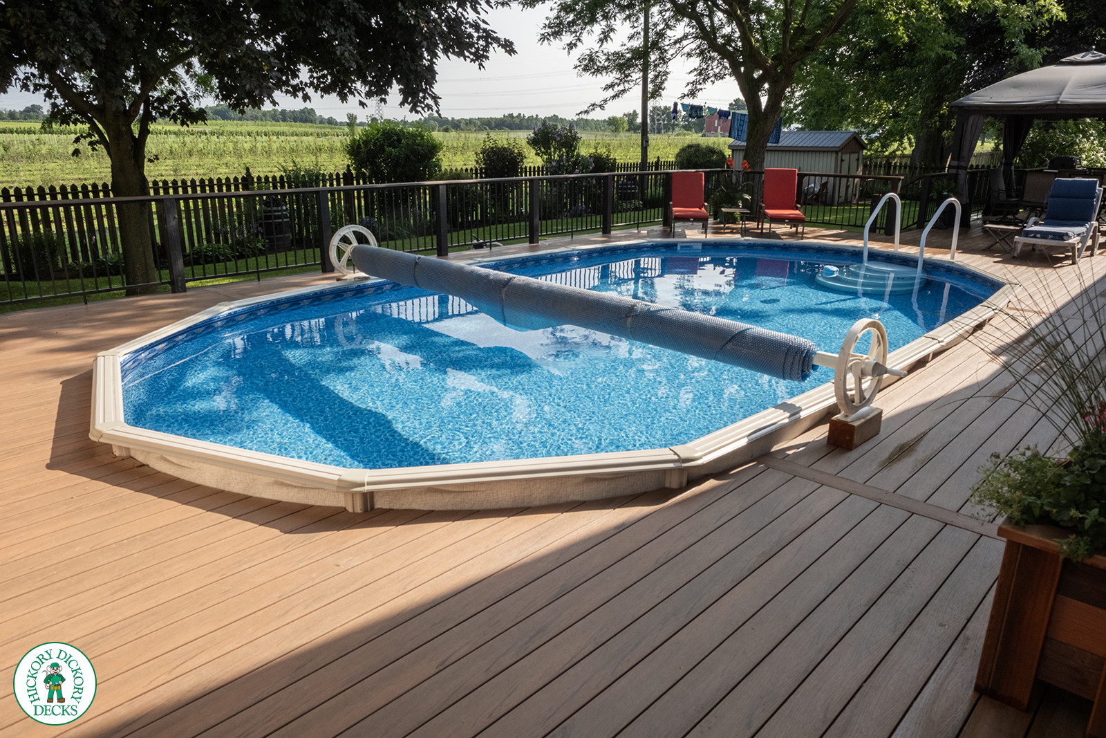 Tigerwood TruNorth Pool Deck