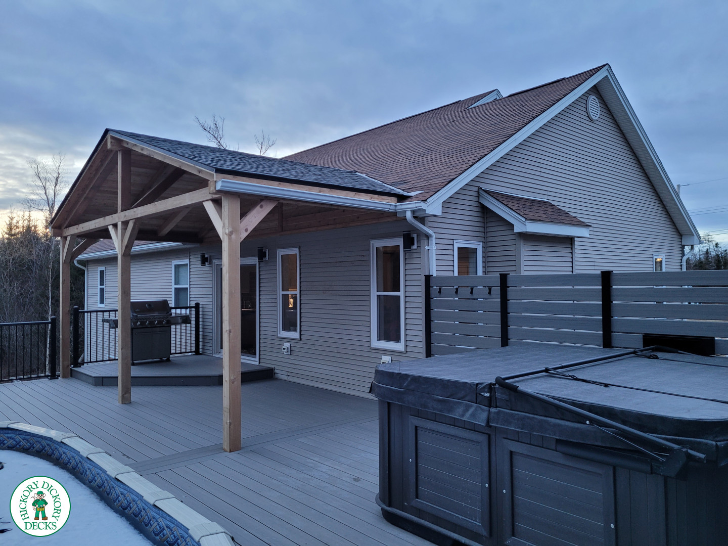 Timbertech Pool Deck in Dartmouth