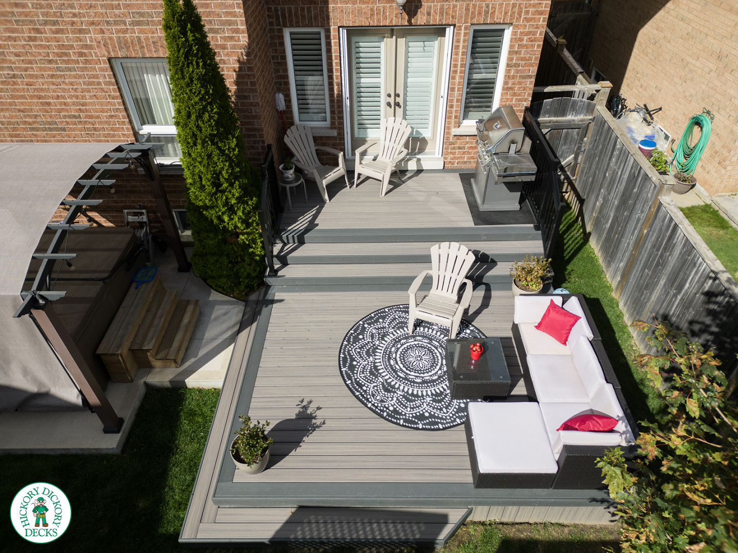 Small Trex Rocky Harbor Deck