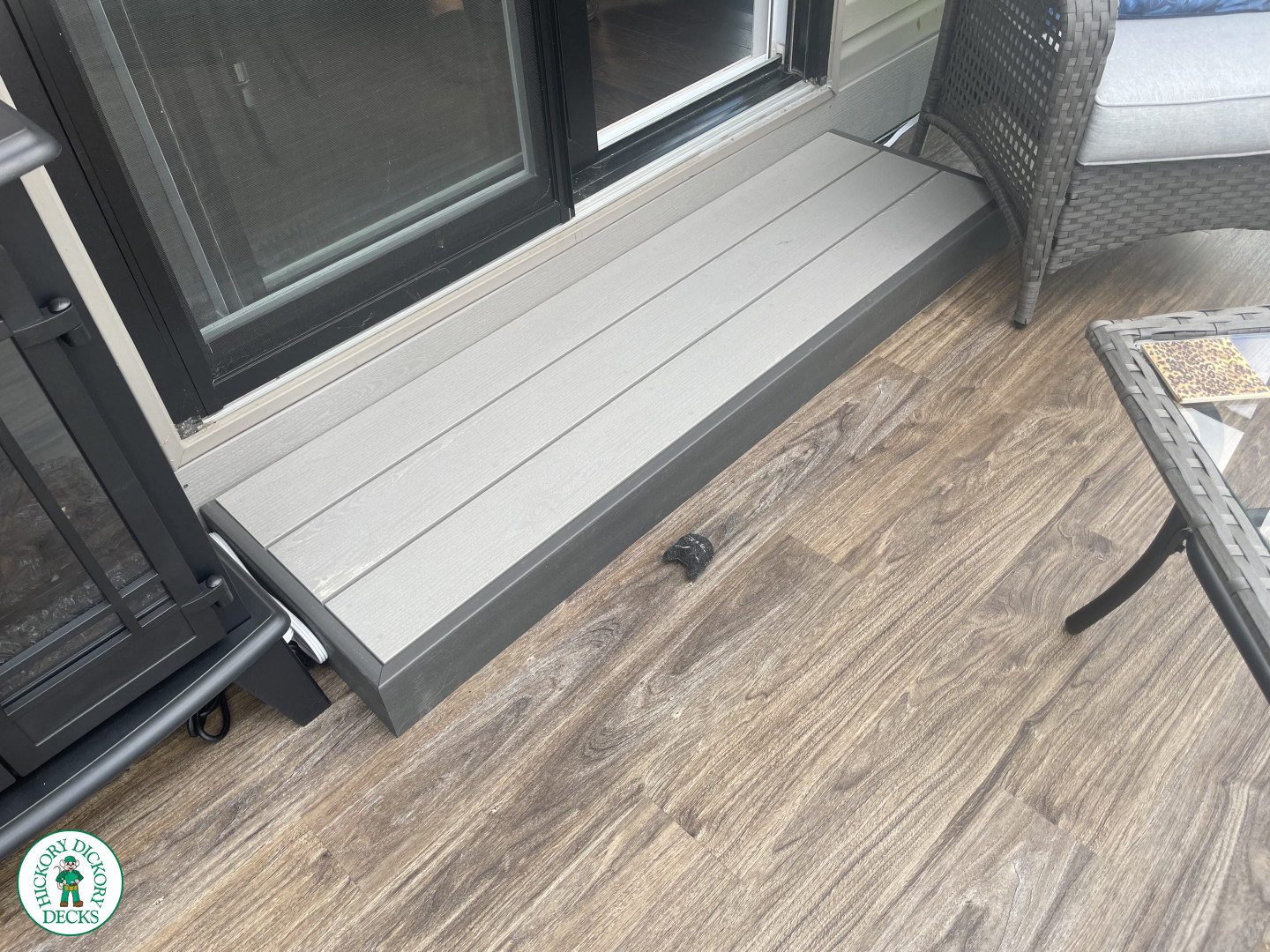 Kempville clubhouse deck with sunroom