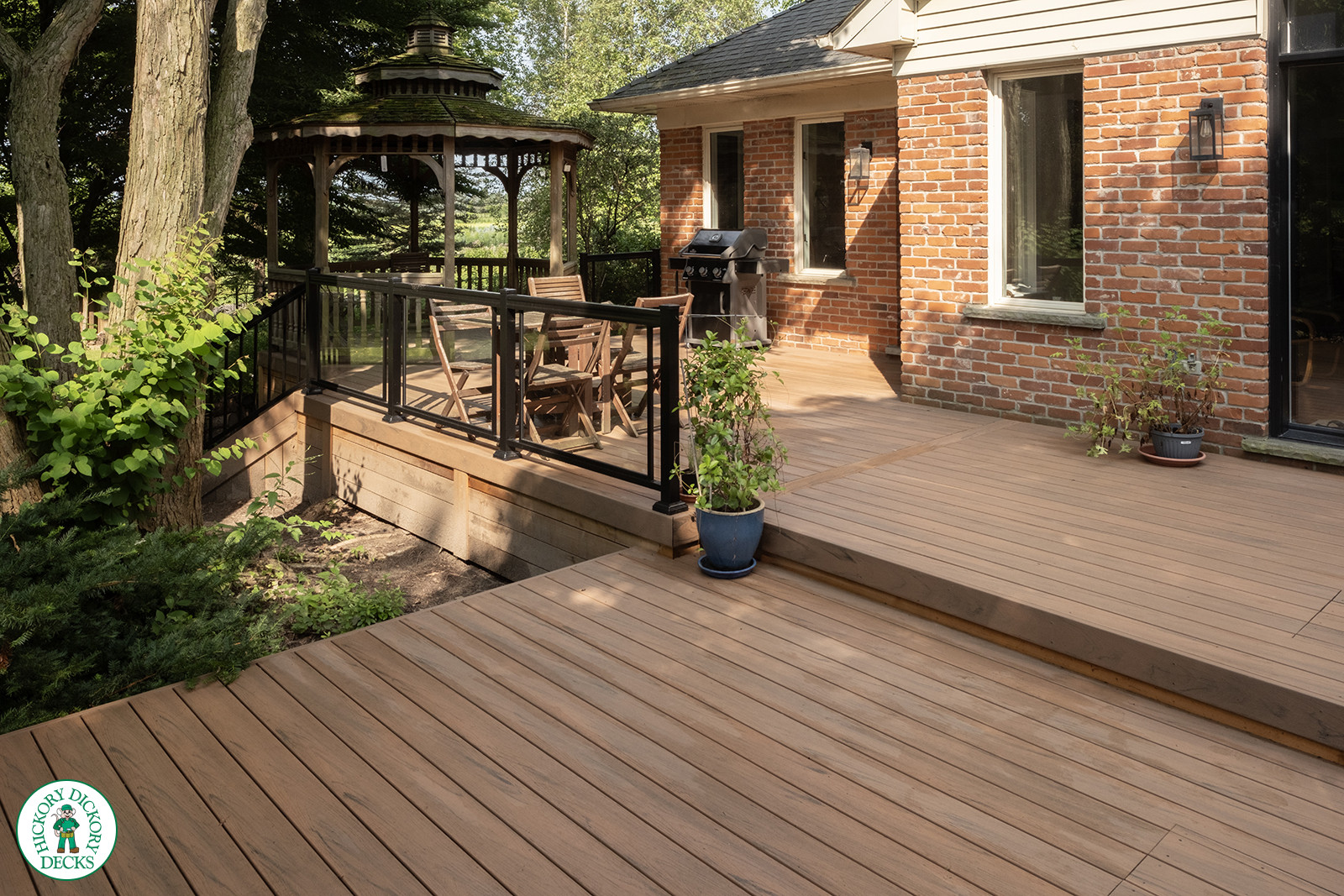 Large TruNorth Tigerwood Deck