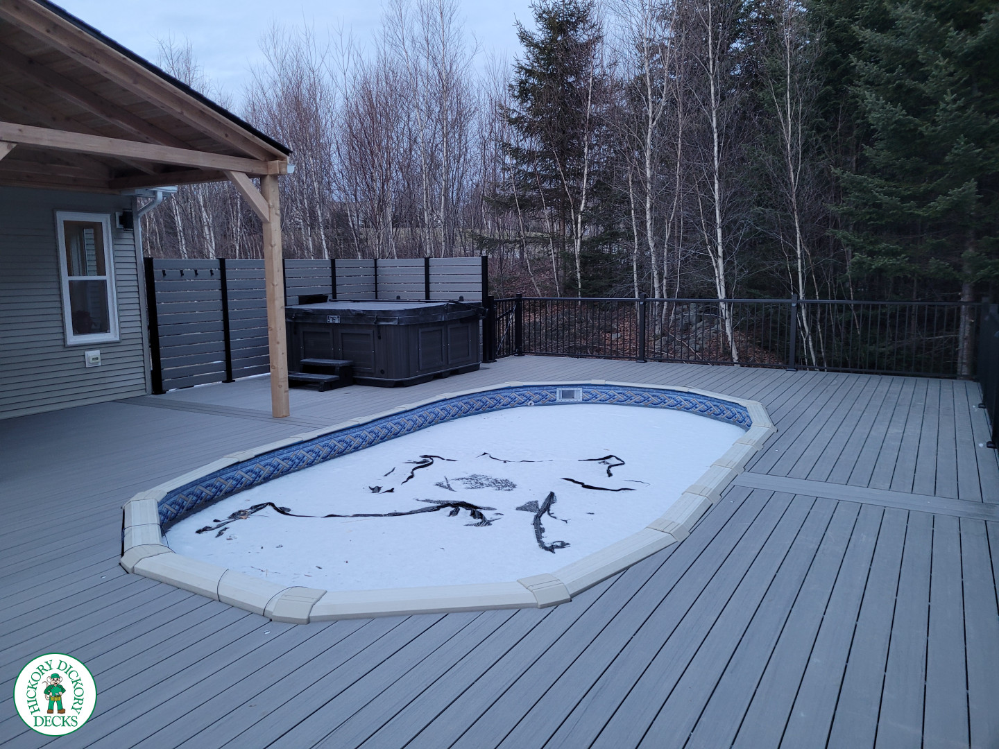 Timbertech Pool Deck in Dartmouth