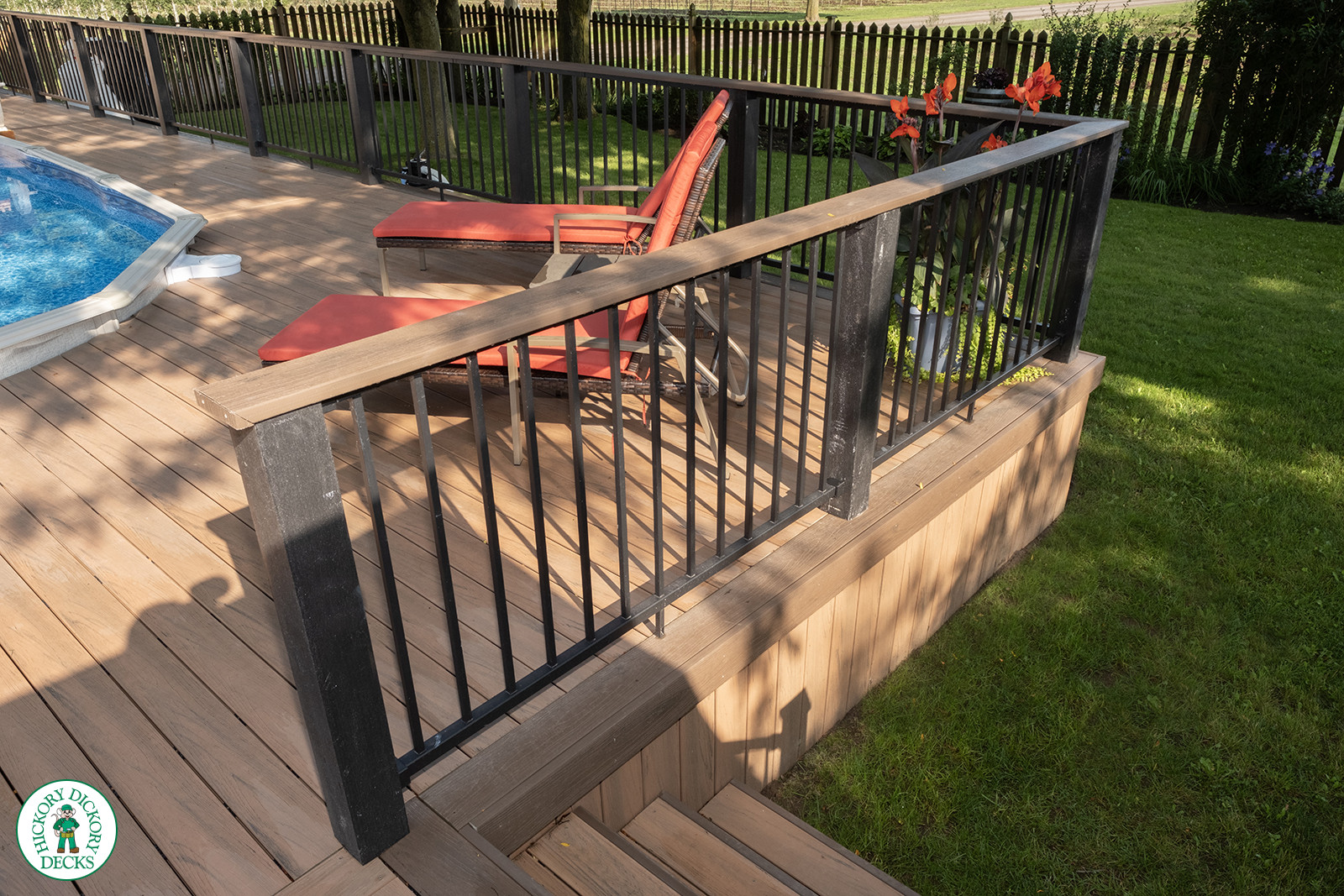 Tigerwood TruNorth Pool Deck