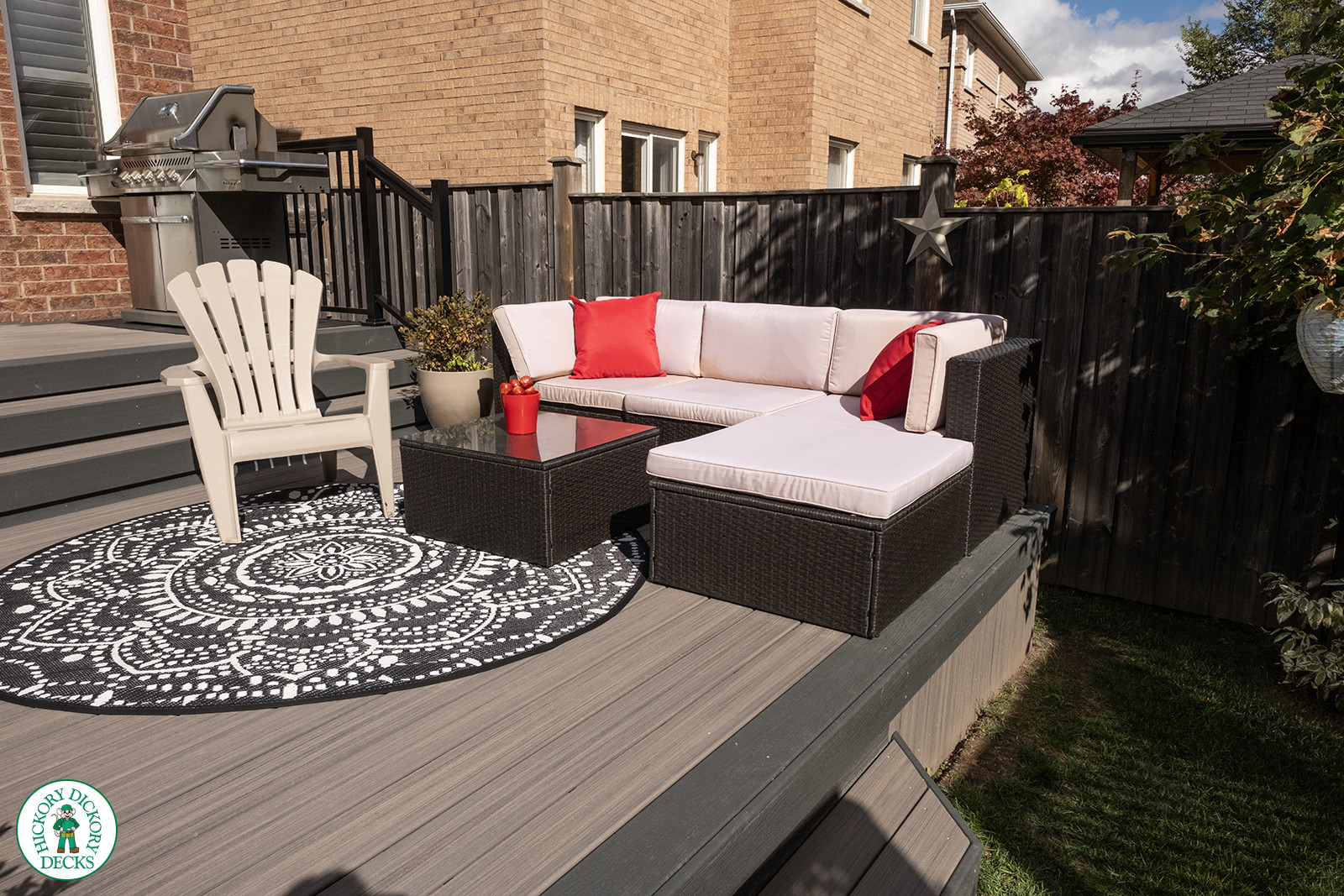 Small Trex Rocky Harbor Deck