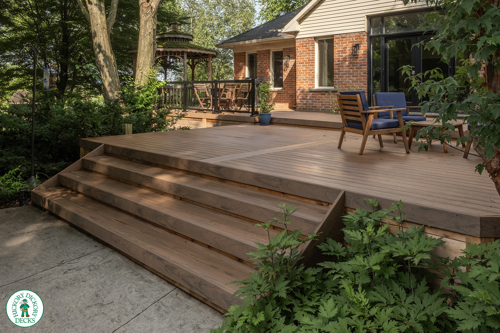 Large TruNorth Tigerwood Deck