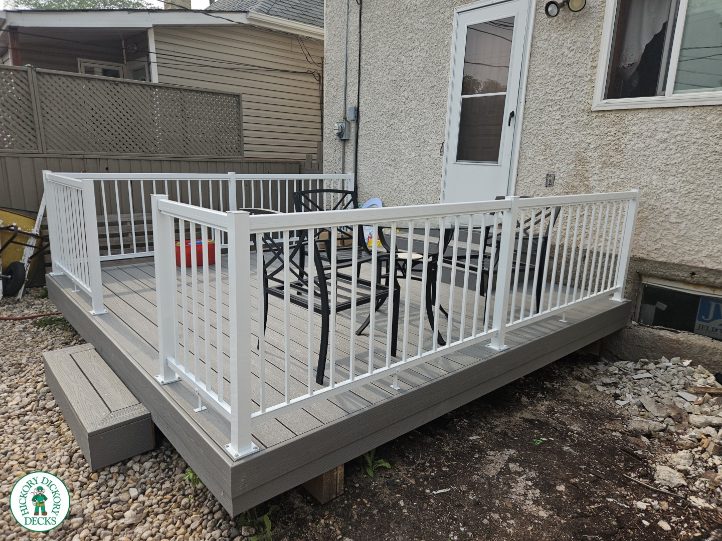 Small Fiberon low deck in Winnipeg