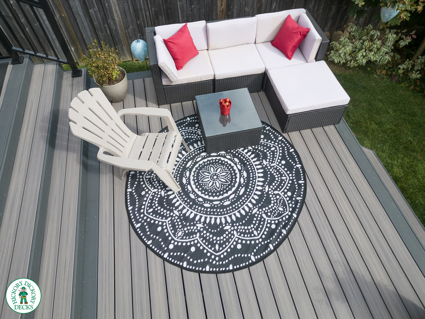 Small Trex Rocky Harbor Deck
